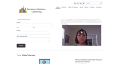 Desktop Screenshot of gradadmissionsconsulting.com